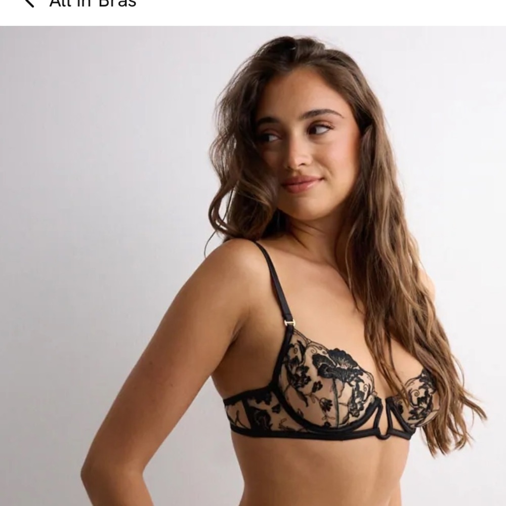 Bluebella Black Lace Underwire Bra